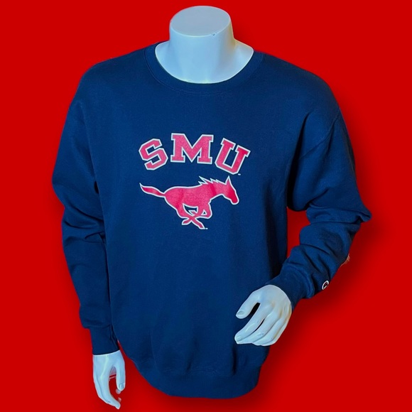 Champion Other - Unisex SMU Sweatshirt by Champion - Size Men’s L/Ladies XL
